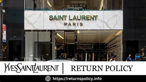 ysl in store return policy